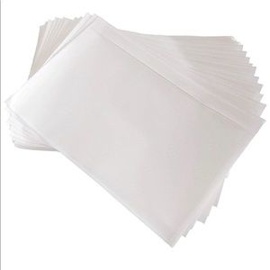 Packing List Pouches, Clear Adhesive
